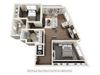 Boathouse Apartments 2 Bedroom D Floor Plan